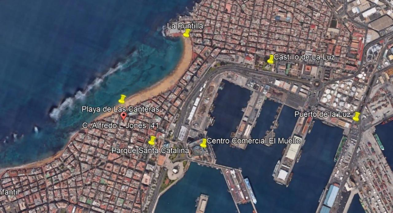 Flatguest Canteras Sunset Beach Las Palmas de Gran Canaria Esterno foto